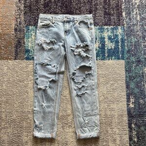 One Teaspoon Light Blue Denim Jeans